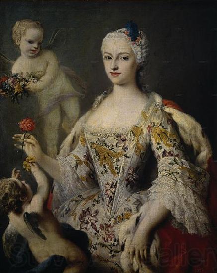 Jacopo Amigoni Portrait of the Infanta Maria Antonia Fernanda Spain oil painting art